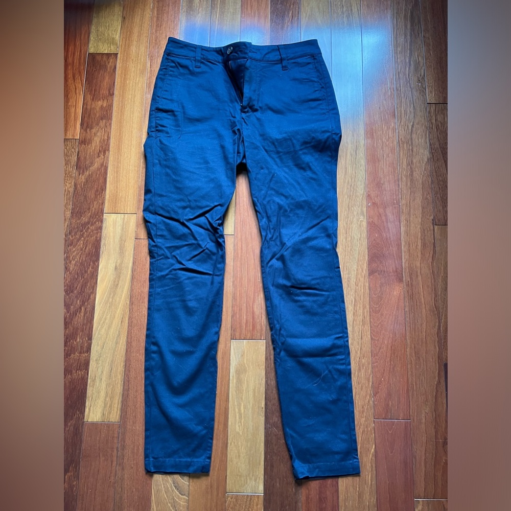 Tokyo fit navy chinos
